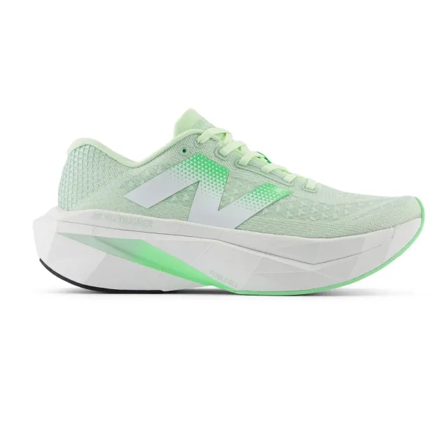 New Balance Men's FuelCell SuperComp Trainer v3 in Green/White Synthetic