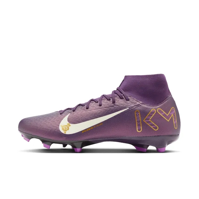 Nike Mercurial Superfly 10 Academy 'Kylian Mbappé' MG High-Top Football Boot - Purple