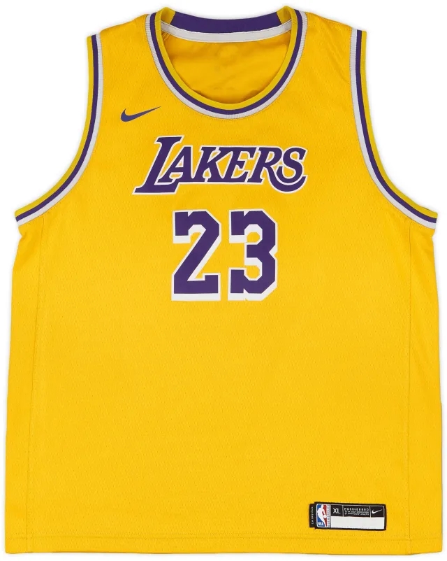 2018-21 LA Lakers James #23 Nike Swingman Away Jersey - 5/10 - (XL.Boys)