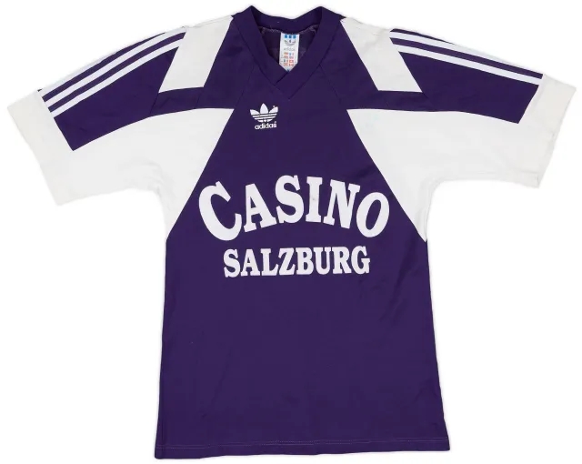 1991-92 Casino Salzburg Match Issue Away Shirt #3