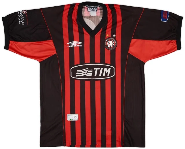 2001 Athletico Paranaense Home Shirt #10 - 8/10 - (XL)