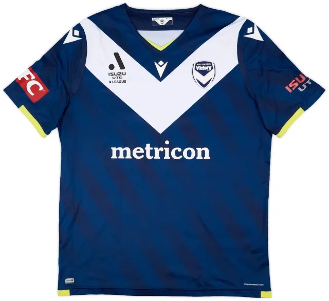2021-22 Melbourne Victory Home Shirt - 8/10 - (4XL)