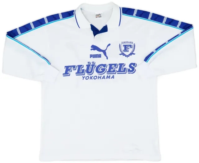 1997-98 Yokohama Flugels Puma Training L/S Shirt - 9/10 - (L)