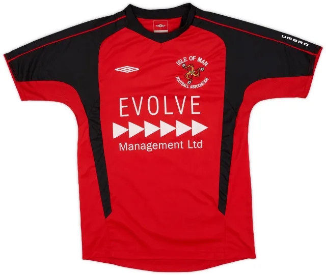2007-09 Isle of Man FA Umbro Training Shirt - 8/10 - (L.Boys)