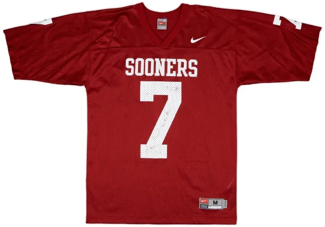 2006-08 Oklahoma Sooners Murray #7 Nike Home Jersey - 5/10 - (M)