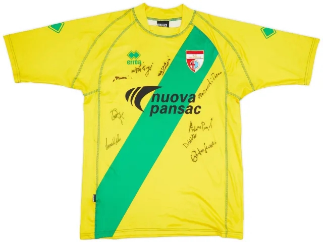 2005-06 Mantova Signed Third Shirt - 6/10 - (L)