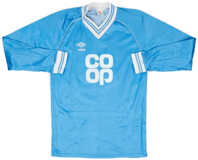 1980s Umbro Template L/S Shirt #14 - 6/10 - (M)