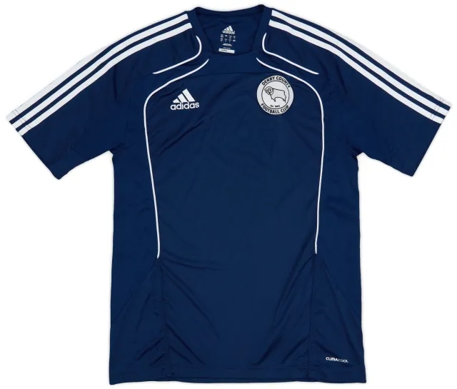 2010-11 Derby adidas Training Shirt - 9/10 - (M)