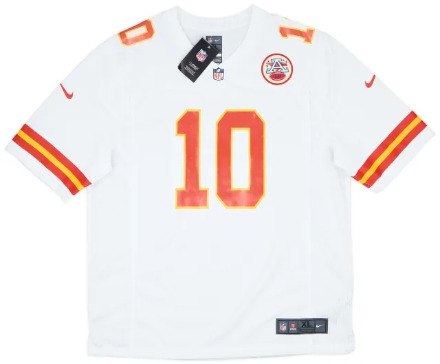 2016-21 Kansas City Chiefs Hill #10 Nike Game Away Jersey (XL)