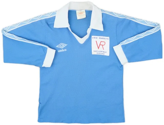 1980s Umbro Template L/S Shirt #10 - 4/10 - (M.Boys)