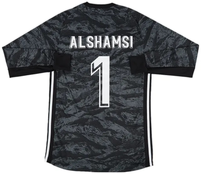 2019-20 Al Wahda GK Shirt Al Shamasi #1 - 8/10 - (S)