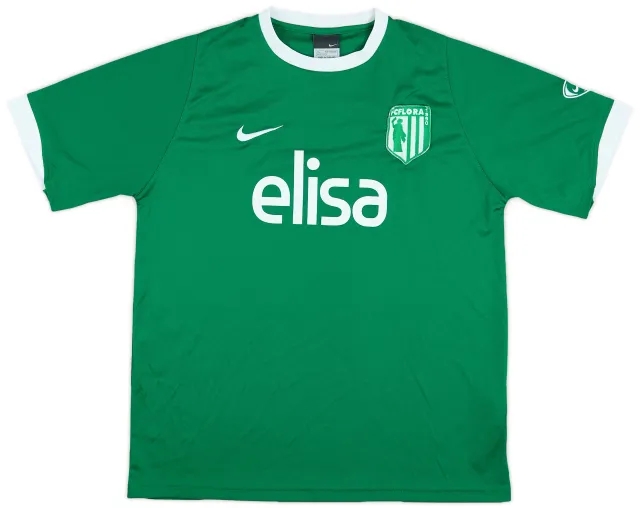 2008-10 Flora Tallin Home Shirt - 9/10 - (XL.Boys)