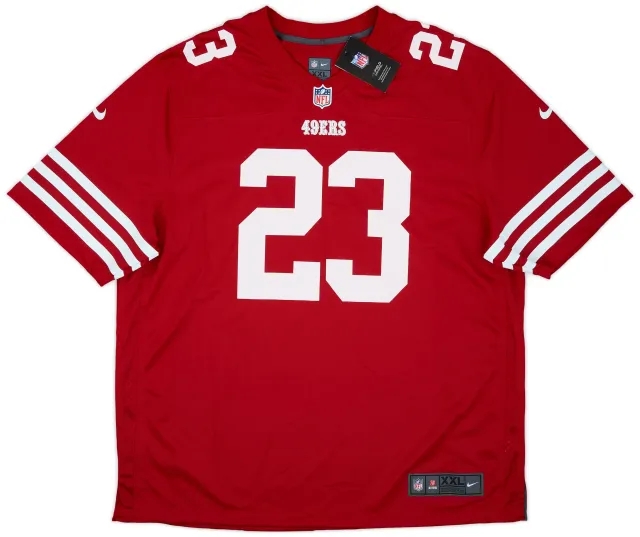 2022-24 San Francisco 49ers McCaffrey #23 Nike Game Home Jersey (XXL)