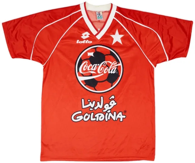 1999-00 Etoile Sportive Du Sahel Match Issue Home Shirt #14