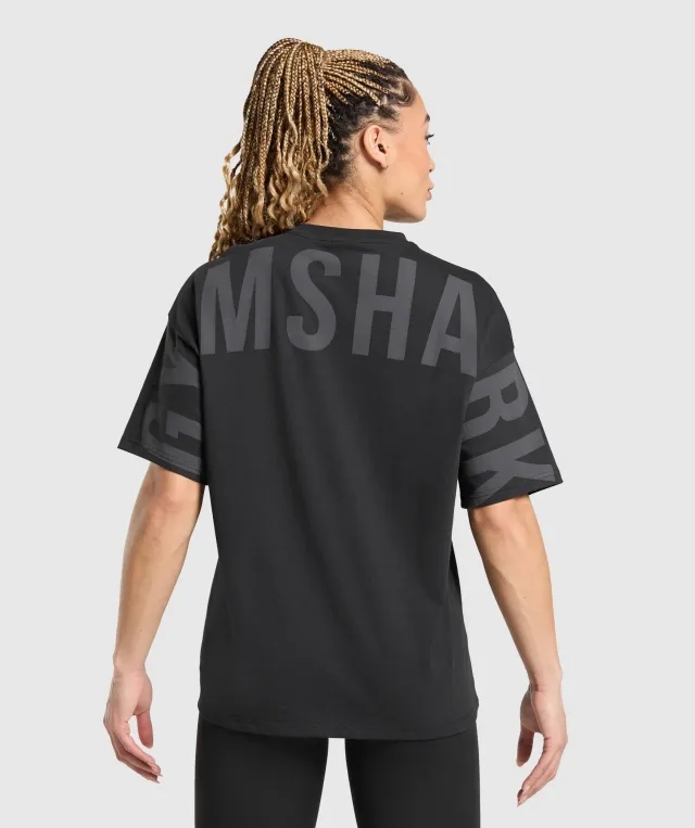  Wordmark Graphic T-Shirt - Black