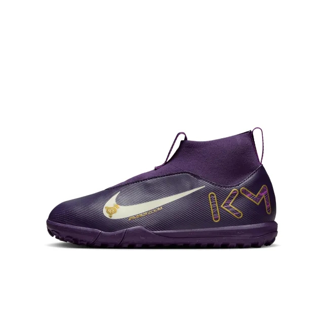 Nike Jr. Mercurial Superfly 10 Academy 'Kylian Mbappé' Older Kids' TF High-Top Football Shoes - Purple