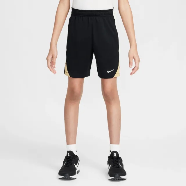 Nike Dri-FIT Strike Older Kids' Football Shorts - Black - Recycled Polyester