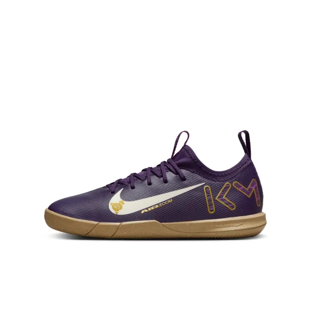 Nike Jr. Mercurial Vapor 16 Academy 'Kylian Mbappé' Older Kids' IC Low-Top Football Shoes - Purple