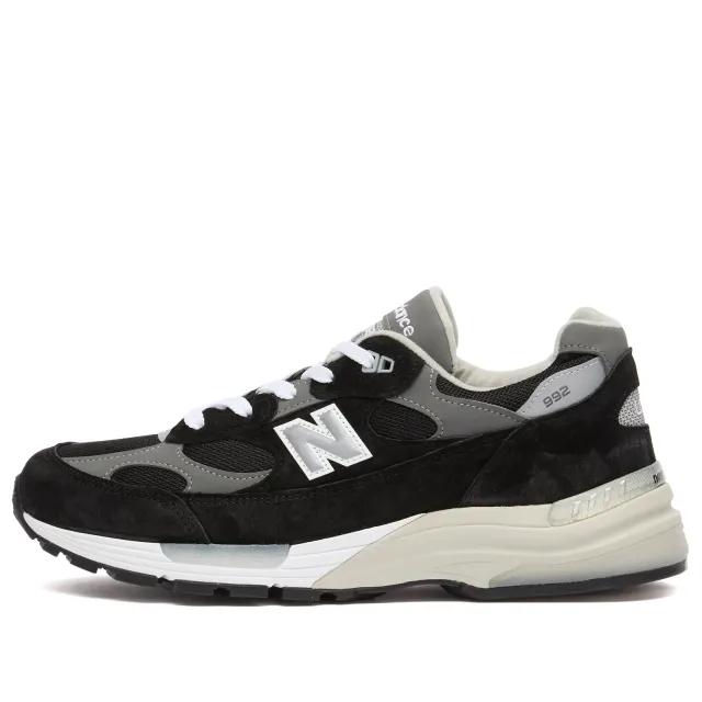 New Balance Mius 992 Sneaker - Black/White