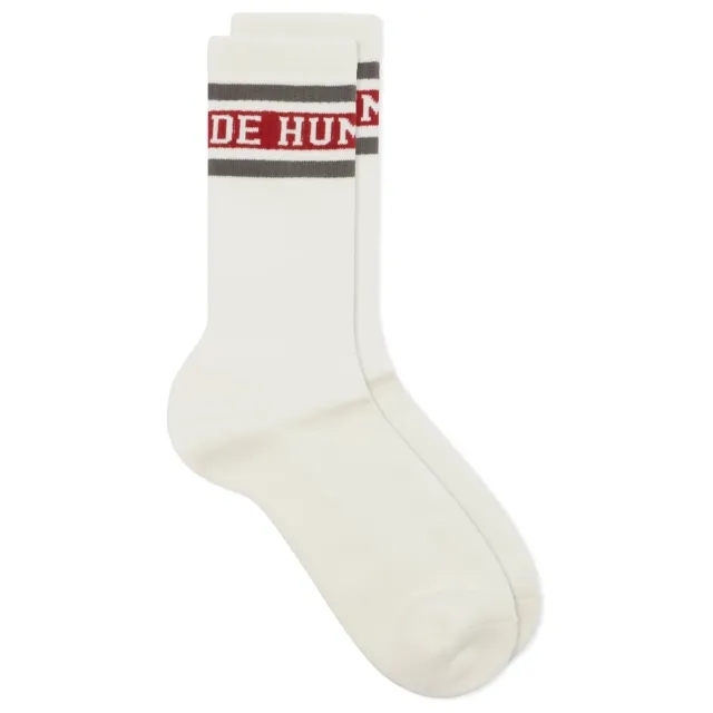 Human Made Men's Line Sport Sock Grey