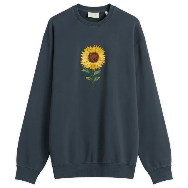 Foret Men's Sun Embroidered Sweatshirt Navy