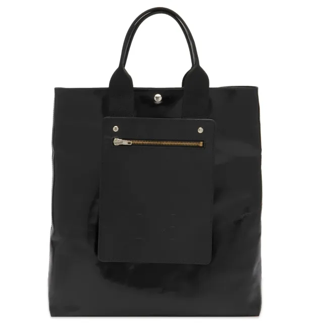 STEL Women's Leather Tote Bag Black