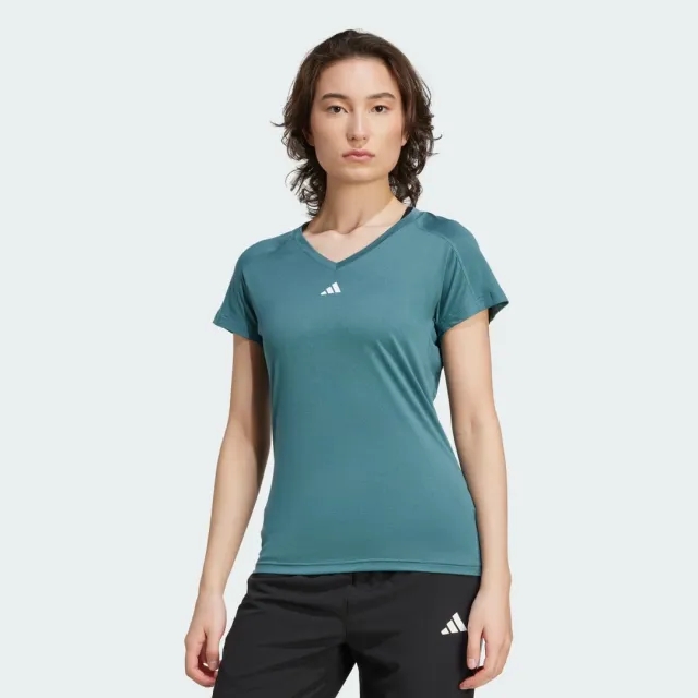 adidas AEROREADY Train Essentials Minimal Branding V-Neck T-Shirt