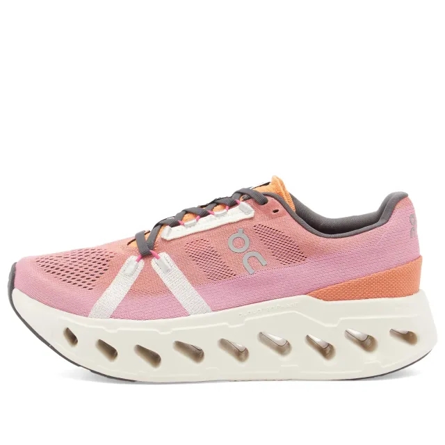 ON Women's Cloudsurfer Next Sneaker Tangerine/Ivory
