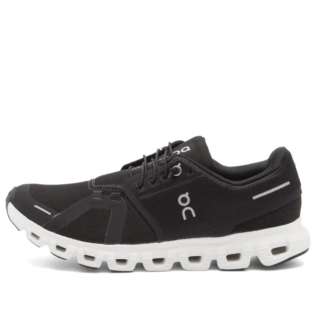 ON Women's Cloud 6 Sneaker Black/White