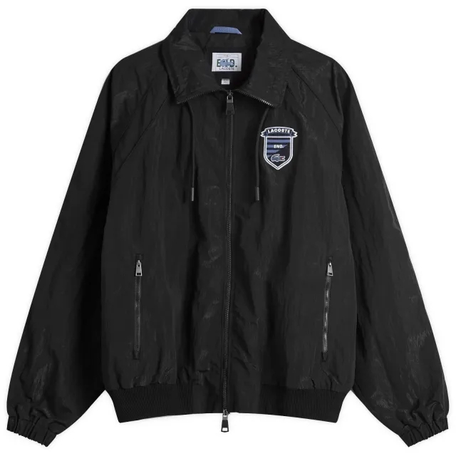 END. x Lacoste Track Top Noir