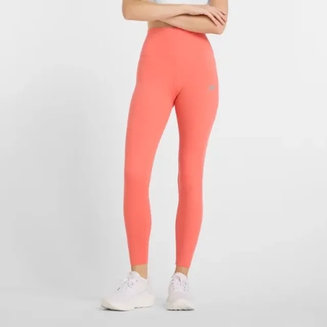 New Balance Women's NB Harmony High Rise Legging 25" in Red Poly Knit