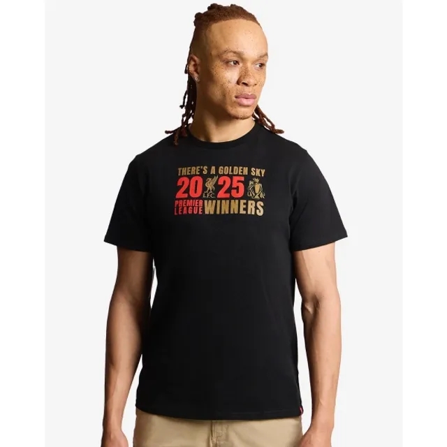LFC EPL Champions 24/25 Adults Tee Black