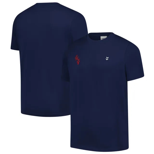 Sunderland Hummel T-Shirt - Navy