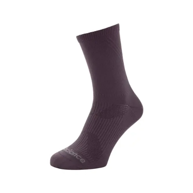 New Balance Unisex Run Foundation Flat Knit Midcalf in Brown Nylon