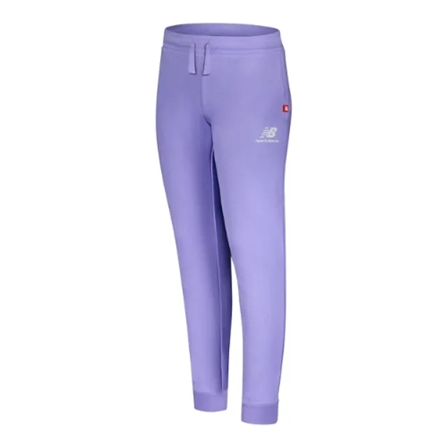 New Balance Kids' Essentials Pant in Purple Cotton