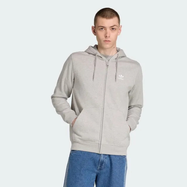 adidas Originals adidas Trefoil Essentials Full-Zip Hoodie