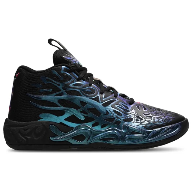 PUMA MB.04 Reflections Basketball Shoes Unisex, Black/Ravish