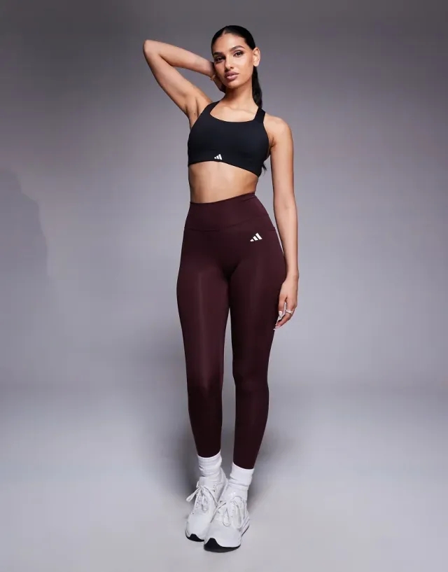 Adidas Optime Essentials Stash Pocket Full Length Leggings