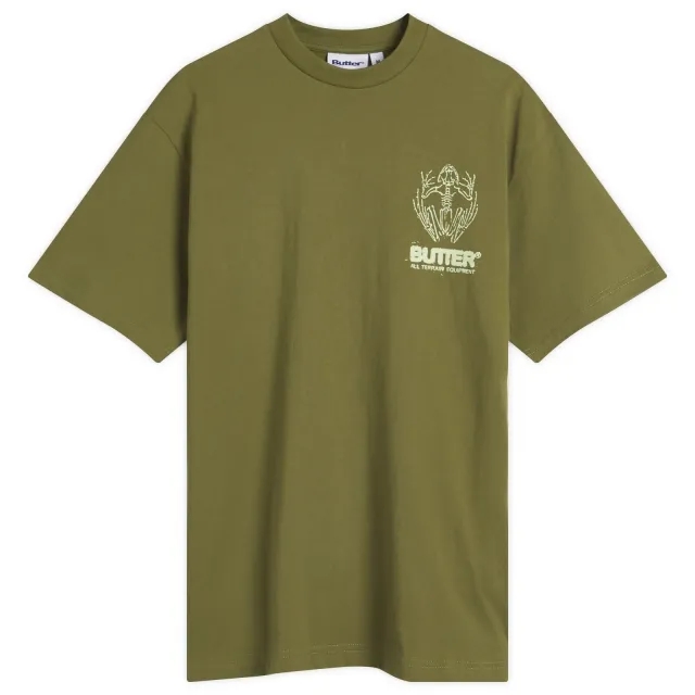 Butter Goods Men's Fossil T-Shirt Moss