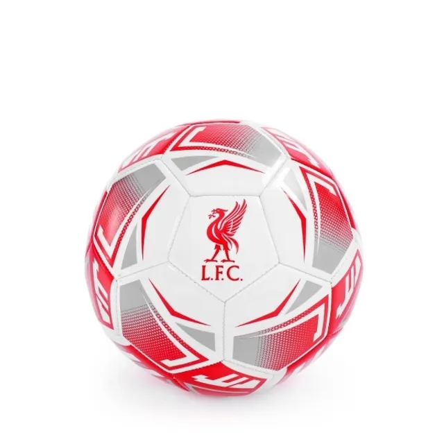 LFC Size 5 Football White & Red