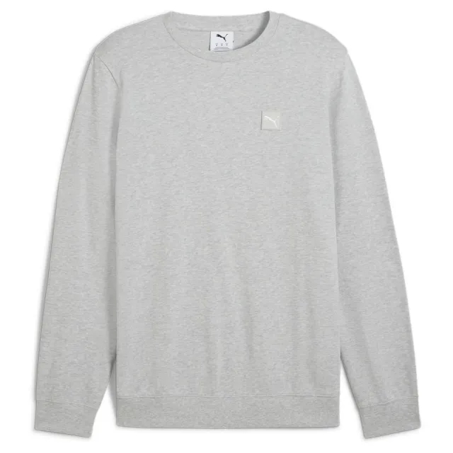 Ess Elevated Crew Tr Light Gray Heather - ['Grey']