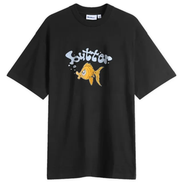 Butter Goods Men's Goldfish T-Shirt Black