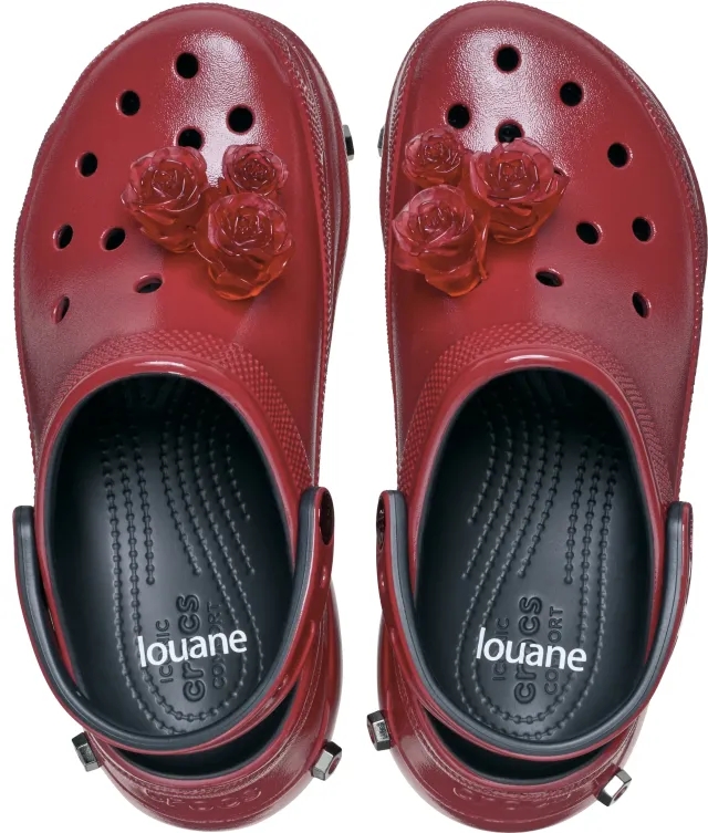 Crocs | Women | Louane X Crocs Bae | Clogs | Black / Red | 2