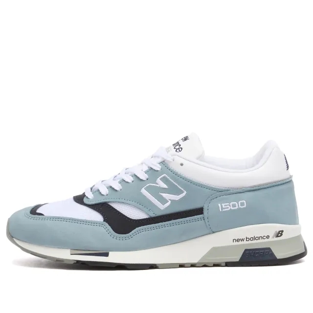 New Balance Unisex Made in UK 1500 in Blue/White/Grey Suede/Mesh