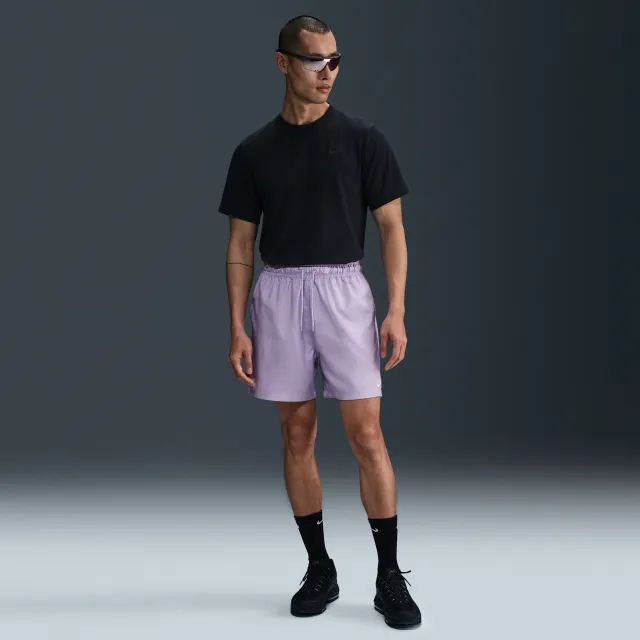 Nike Club Men's Woven Flow Shorts - Purple - Polyester