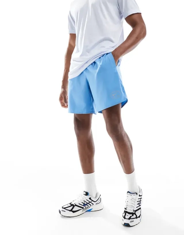 Nike Swoosh Men Shorts - Blue