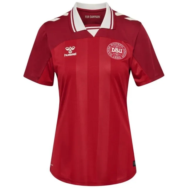 Denmark Home Shirt Women's Euro 2025 Women - ['Red']