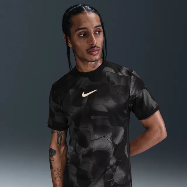 Nike Academy+ Men's Dri-FIT Football Top - Grey - Polyester