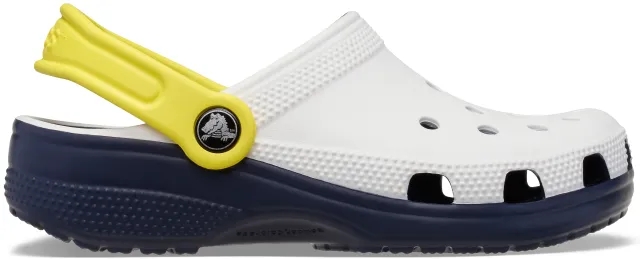 Crocs | Kids | Toddler Classic Retro Sport | Clogs | White | C4