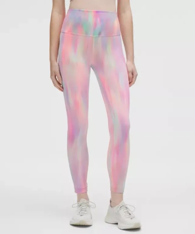 lululemon – Women's Wunder Train High-Rise Tight Leggings – 25" – Color Pink – Size 0